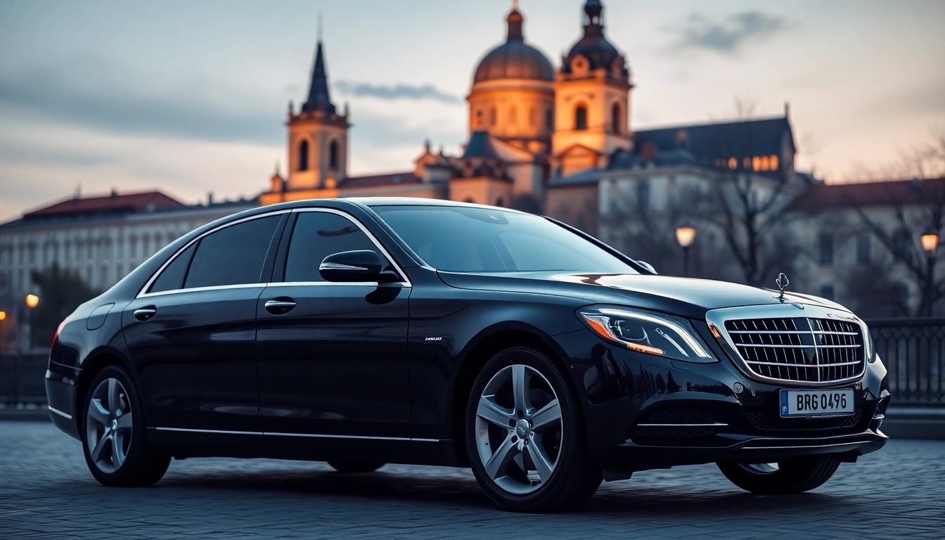 Experience a cheap chauffeur service Prague with luxury rides by iconic landmarks.