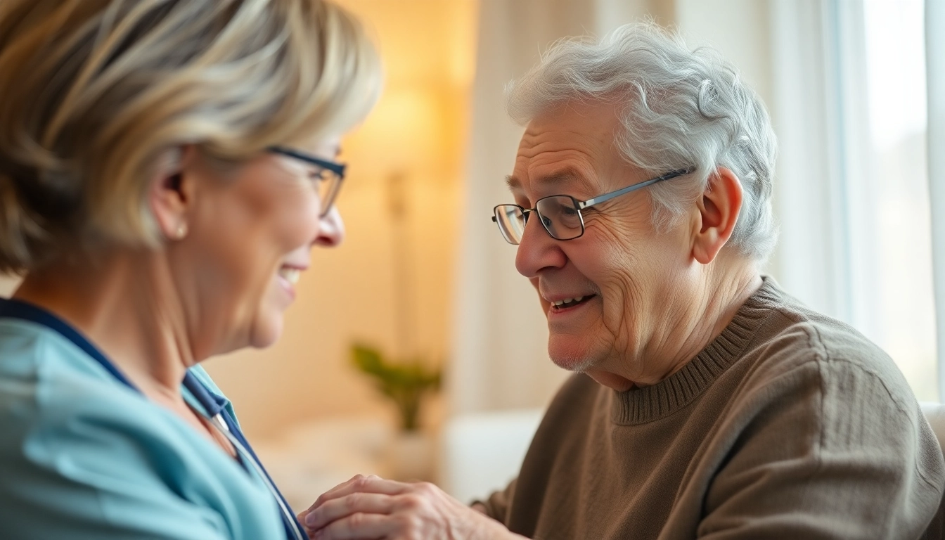 Caregiver providing support in Castrop Rauxel with ambulanter pflegedienst services for the elderly.