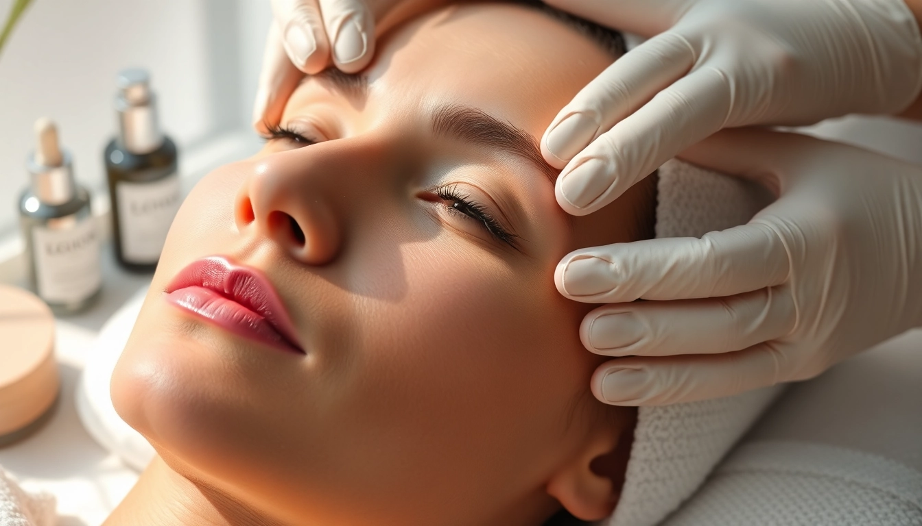 Experience effective Faltenbehandlung Zürich with a soothing facial treatment for wrinkle reduction.