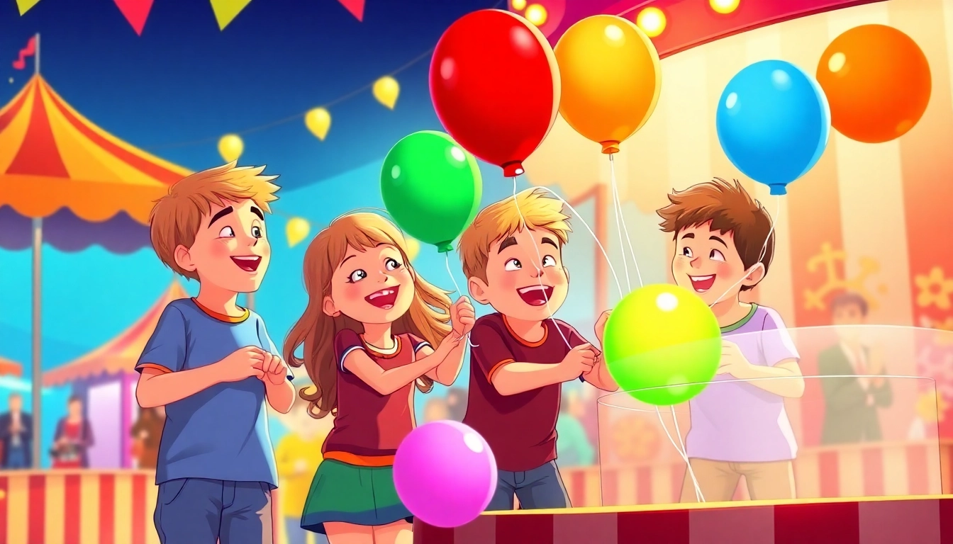 Engaging Tips for Hosting Your Own Carnival Balloon Thring Game Drawing