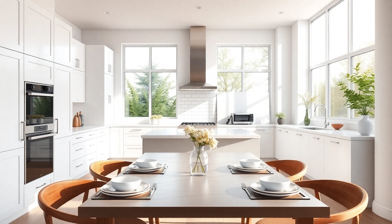 Enhancing Your Home with Timeless White Kitchen Cabinets for a Modern Look