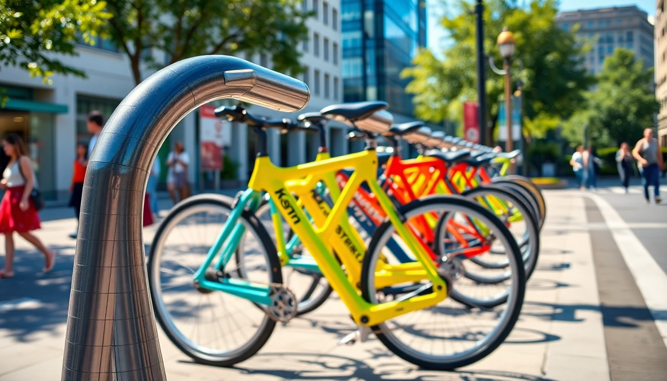 High-Quality Designer Bike Rack for Modern Urban Environments